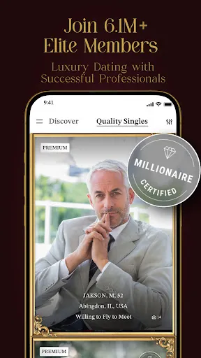 Meet, Date the Rich Elite - MM screenshot