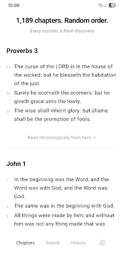 Bible Scroll (KJV) screenshot
