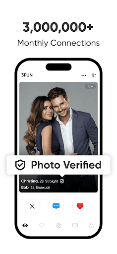 3Fun: Couples & Singles Dating screenshot
