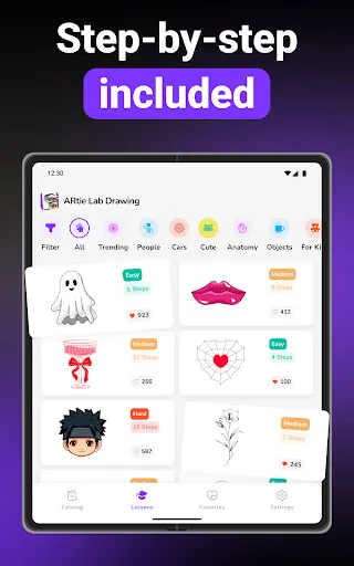 ARtie Lab: AR Drawing & Sketch screenshot