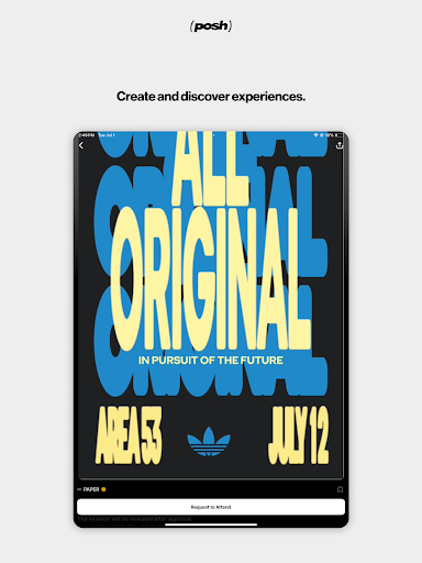 Posh – Create & Find Events screenshot