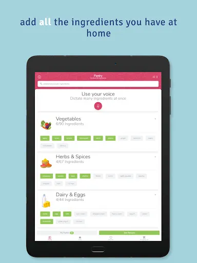 SuperCook - Recipe Generator screenshot