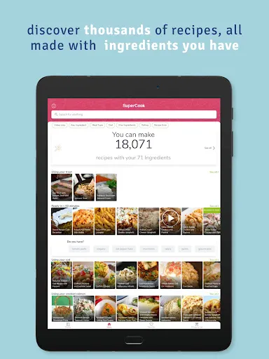 SuperCook - Recipe Generator screenshot