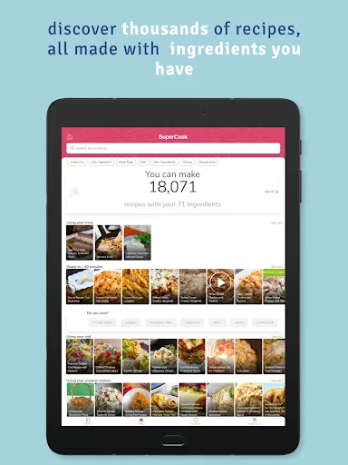 SuperCook - Recipe Generator screenshot