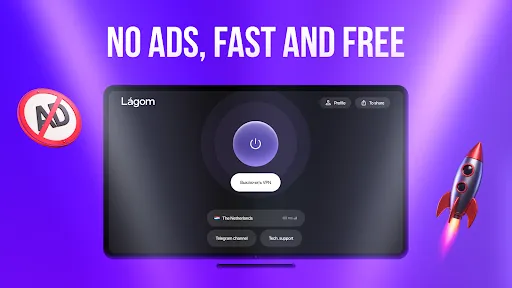 Lagom: Fast VPN Proxy screenshot