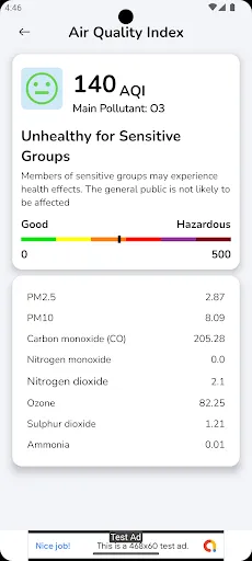 Real thermometer: Temperature screenshot