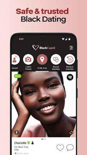 BlackCupid: Black Dating screenshot