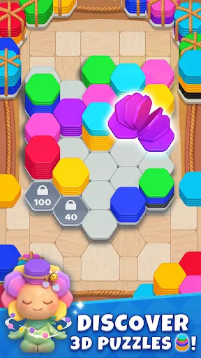 Hexa 3D Game: Dream Hex® Sort screenshot