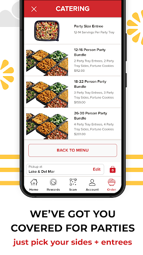 Panda Express screenshot