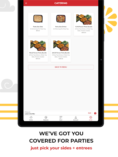 Panda Express screenshot