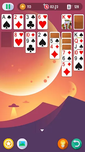 Solitaire screenshot
