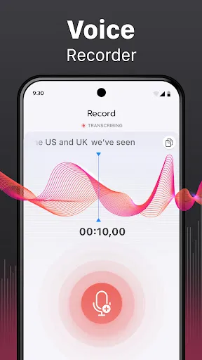 Voice Recorder & Transcriber screenshot