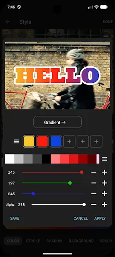 Phonto - Text on Photos screenshot
