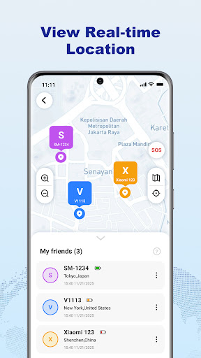 Phone Location Tracker screenshot