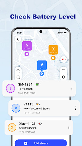 Phone Location Tracker screenshot