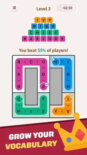 Words Bend Puzzle screenshot