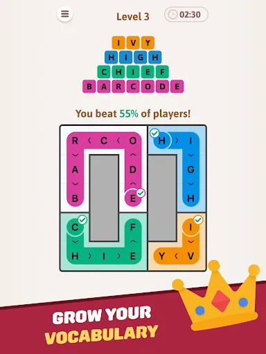 Words Bend Puzzle screenshot