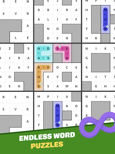 Words Bend Puzzle screenshot