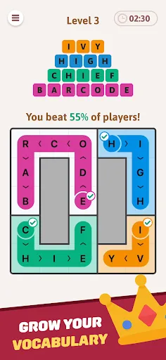 Words Bend Puzzle screenshot