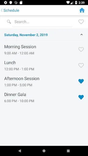 Eventleaf Guide screenshot