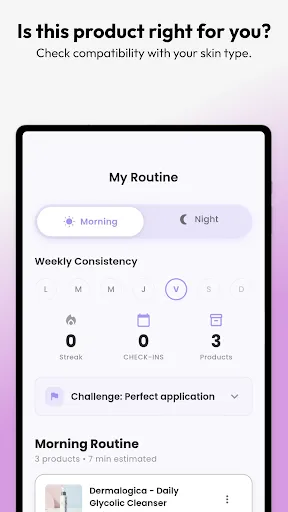 MyGlowApp: Skincare Scanner screenshot