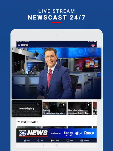 Boston 25 News screenshot