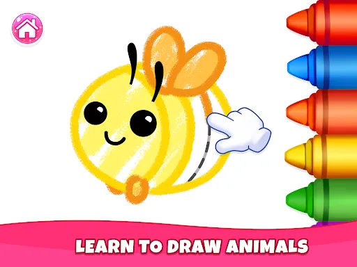 Toddler Drawing Games For Kids screenshot
