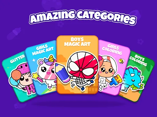 Toddler Drawing Games For Kids screenshot