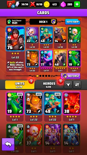 Black Deck - Card Battle CCG screenshot