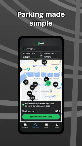 iParkit Garage Parking screenshot