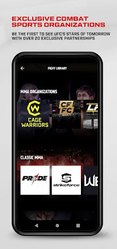 UFC screenshot
