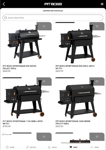 Pit Boss Grills screenshot
