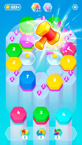 Color Slide - Hexa Puzzle screenshot