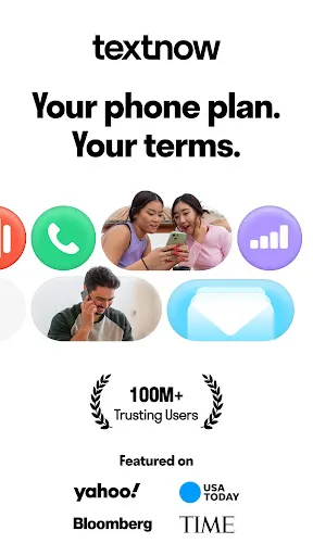 TextNow: Call + Text Unlimited screenshot