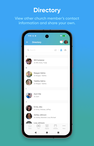 Church Center App screenshot