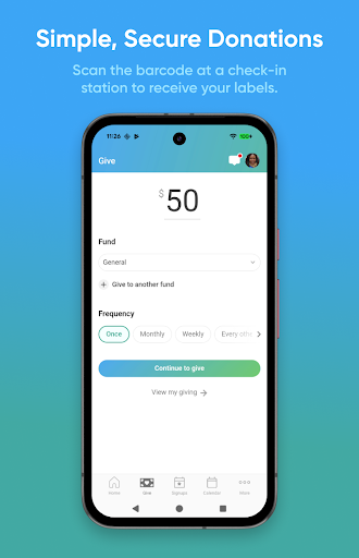 Church Center App screenshot