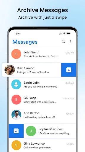 Messages: SMS Message Text App screenshot
