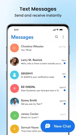 Messages: SMS Message Text App screenshot