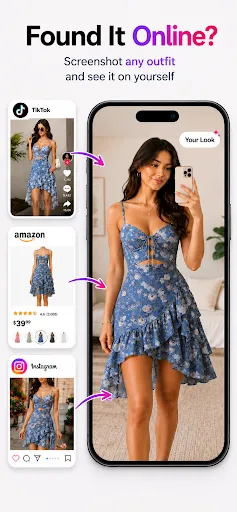 AI Clothes Try-On: DressTry screenshot