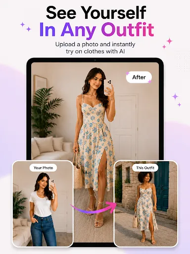 AI Clothes Try-On: DressTry screenshot