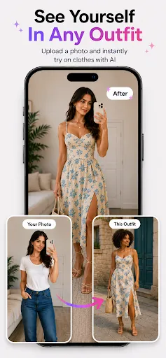 AI Clothes Try-On: DressTry screenshot