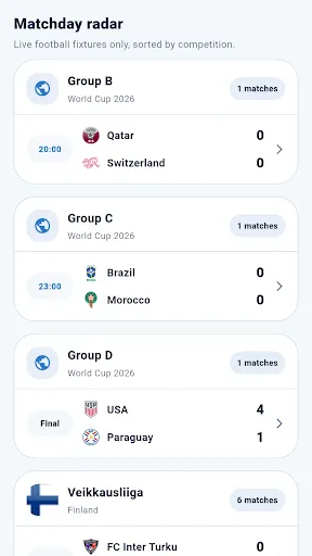 Nova Soccer - Live Scores screenshot