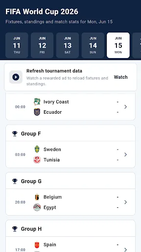 Nova Soccer - Live Scores screenshot