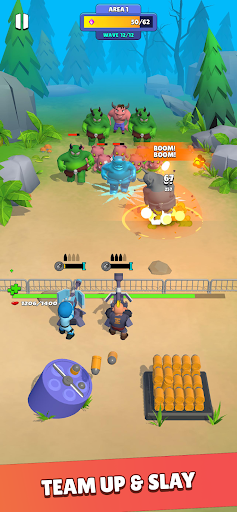 Bullet Heroes: TD RPG Shooter screenshot