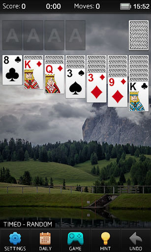 Solitaire screenshot