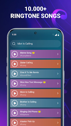 Music ringtones for android screenshot