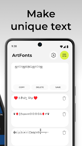 ArtFonts: Stylish Text screenshot