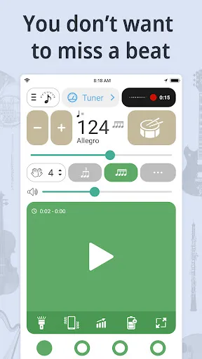 Tuner & Metronome screenshot