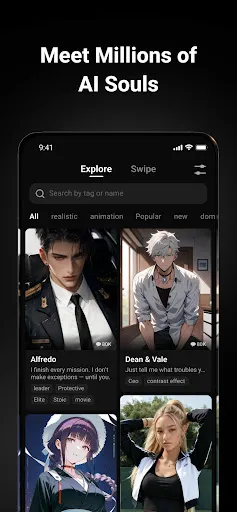Flipped:Chat with AI Character screenshot