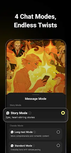 Flipped:Chat with AI Character screenshot